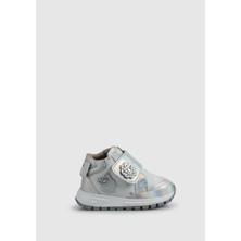 Kiddo Gümüş Deri Kız Çocuk Bot