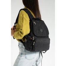 Kadın Günlük Sırt Çantası Önde Sırt Çantası Kapaklı Model 37*27 cm