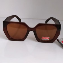 Ayel Glasses Güneş  Gözlüğü  Kadın  Model Kahverengi Renk