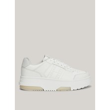 Tommy Hilfiger Krem Kadın Sneaker EN0EN02592P06