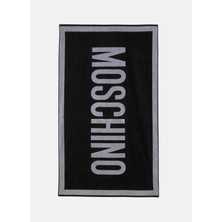 Moschino Siyah Plaj Havlusu 241V2A4303