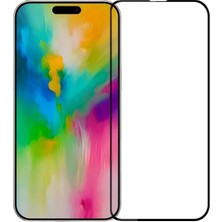 Teleplus Apple iPhone 16 5d Tam Kapatan Ekran Koruyucu + Kamera Lens Metal Koruyucu