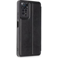 Newface Xiaomi Redmi Note 12 Pro 4g Kılıf Flip Cover - Siyah 13