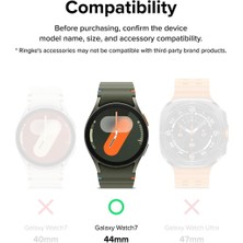 MobaxAksesuar Samsung Galaxy Watch 7 44MM Kolay Uygulama Aparatlı Cam Ekran Koruyucu