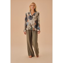Suwen Leaf Maskülen Pijama Takımı