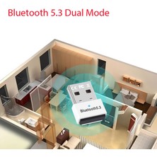 Dual Çift Modlu 5.3 USB Bluetooth Adaptör Dual Mod Bluetooth Adaptör