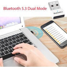 Dual Çift Modlu 5.3 USB Bluetooth Adaptör Dual Mod Bluetooth Adaptör