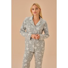 Suwen Griss Maskülen Pijama Takımı