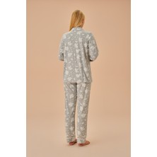 Suwen Griss Maskülen Pijama Takımı