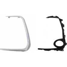 Fam (Yeni̇ Ürün!!!)Toyota Corolla E210 19/24 Si̇s Lamba Kapağı Sol Si̇s Deli̇kli̇ Gri̇ Iç Dış Set (2 Pa