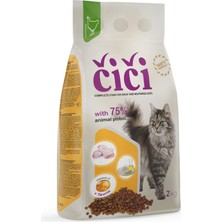 Cici Wıth Chıcken 2 kg Yetişkin Kuru Kedi Maması Tavuklu