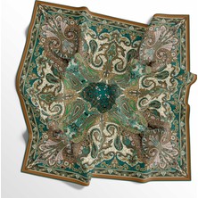 90 x 90 Ipek Vual  Ince Eşarp - 03573