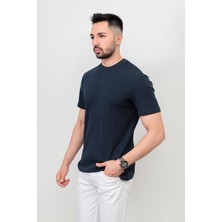 John Borners Erkek O Yaka Oversize T-Shirt