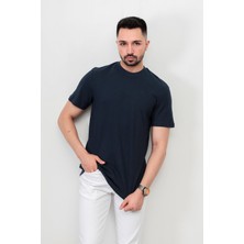 John Borners Erkek O Yaka Oversize T-Shirt