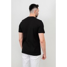 John Borners Erkek O Yaka Oversize T-Shirt