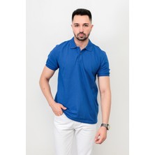 John Borners Erkek Polo Yaka Detaylı Kısa Kol Pike T-Shirt