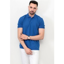 John Borners Erkek Polo Yaka Detaylı Kısa Kol Pike T-Shirt