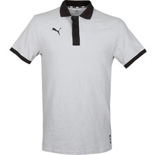 Puma Turkey Polo Türkiye Basketbol Polo Yaka Antrenman Tişörtü 60660403 Gri