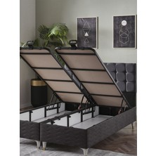 Bengü 150X200 Çift Kişilik Yatak+Baza+Başlık Seti