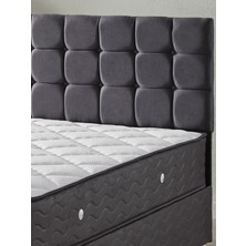 Bengü 150X200 Çift Kişilik Yatak+Baza+Başlık Seti