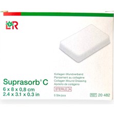 Lohmann Rauscher Suprasorb C Kolajen 6cm X8cm X0.8 Cm 5 Adet No:05