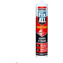 Soudal Fix All Hıgh Tack (Korniş Yap) Beyaz 290 ml ( 2 Adet )