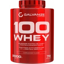 Galvanize Nutrition 100 Whey Protein 74 Servis 2000 Gr Cappuccino