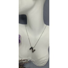 Lilly And Molly Jewelry Z Harfi Balon Çelik Kolye