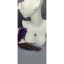 Lilly And Molly Jewelry A Harfi Balon Çelik Kolye