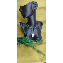 Lilly And Molly Jewelry Aslan Burç Çelik Kolye