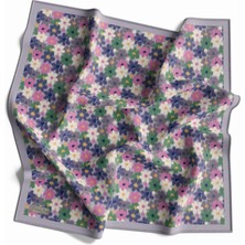 90 x 90 Dijital Bambu Kraş Eşarp -03567