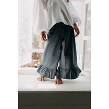 İlo + Friends Freya Fırfırlı Etek ve Kot Görünümlü Pantolon