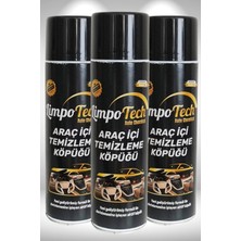 Araba Köpük Temizleyici Sprey Deri Koltuk Araba Temizleme Spreyi Çok Amaçlı Köpük Sprey 3 Adet