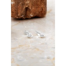 Sümer Telkari 5 mm Orta Boy Sarma Elişi Gümüş Küpe 7070