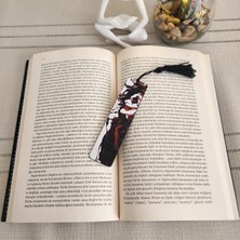 Ihtişamlı Joker Püsküllü Kabartmalı Kitap Ayracı 3D 3 Boyutlu Altındal Home