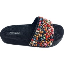 Pienn 20037-004  Fashion Bonculuklu Kadın Terlik