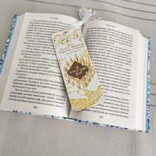 Harry Potter Çapulcu Haritası Püsküllü Kabartmalı Kitap Ayracı 3D 3 Boyutlu Altındal Home
