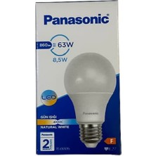 Panasonic 8.5 W 60 W LED Ampul E-27 Duy