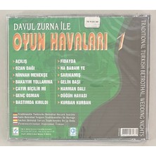 Erdal Müzik Davul Zurna Ile Oyun Havaları 1 CD (Orjnal Dönem Baskı Cd)