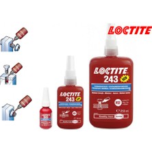 Loctite 243 Orta Mukavemetli Civata / Vida Sabitleyici (250ML)