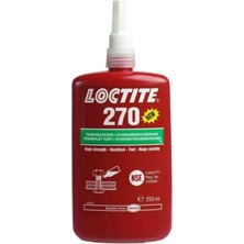 Loctite 270 Yüksek Mukavemetli Civata / Vida Sabitleyici (250ML)