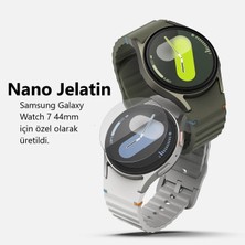 Rova Samsung Galaxy Watch 7 44MM  Uyumlu 3 Adet Şeffaf Ekran Koruyucu Nano Jelatin