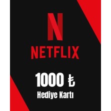 Netflix Hediye Kartı 1000 TL