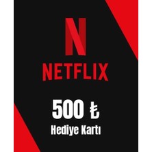 Netflix Hediye Kartı 500 TL