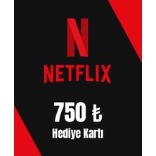 Netflix Hediye Kartı 750 TL