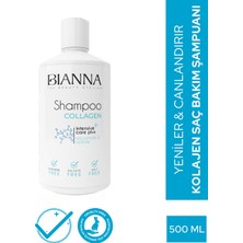 Bianna Şampuan Collagen Canlandırıcı ve Koruyucu Saç Bakım Şampuanı 500 ml