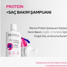 Bianna Şampuan Saç Bakım Protein ve Yapı Güçlendirici Şampuanı 500 ml