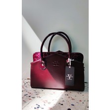 Valvic Hakiki Deri Şık 3 Ayrı Bölmeli Günluk Klasik Çanta