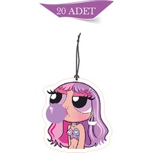 Bymeyla Bad Girls Tasarımlı 20'li Oto Kokusu ve Oto Aksesuarı