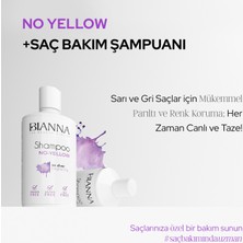 Bianna Mor Şampuan  Turunculaşma Karşıtı Şaç Bakım Şampuanı - 500ml